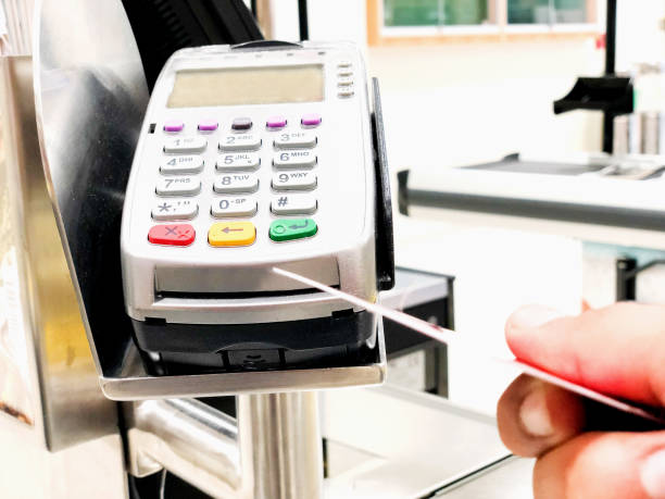 istock Contactless payment at a retail store 896842774