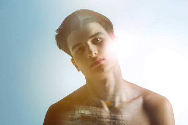 istock Attractive handsome man looking thoughtfully at you 896845722