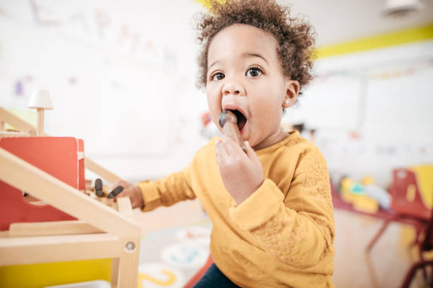 istock Toddlers and toothing 896848438