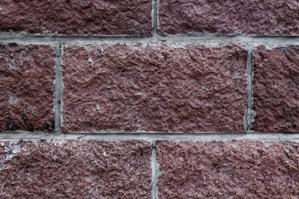 istock Abstract background of tile brick wall. Texture surface of stone wall. 896863264