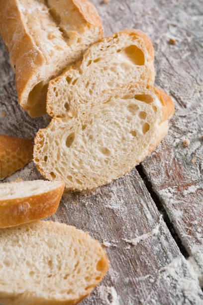 istock Bakery concept. Plenty of sliced white bread background 896870954