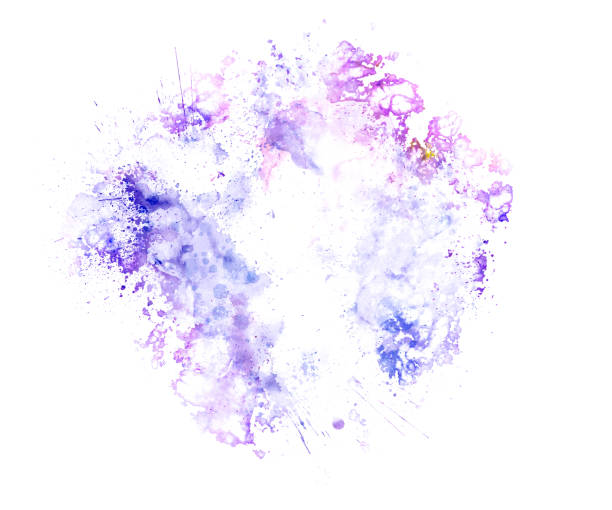 istock Abstract colorful frame template Colorful painting texture background and colorful splash brush to art. 896891628