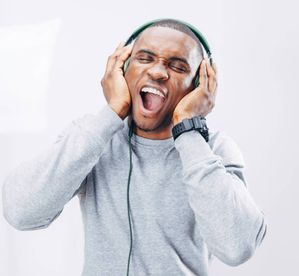 istock Portrait of young men shouting 896896772