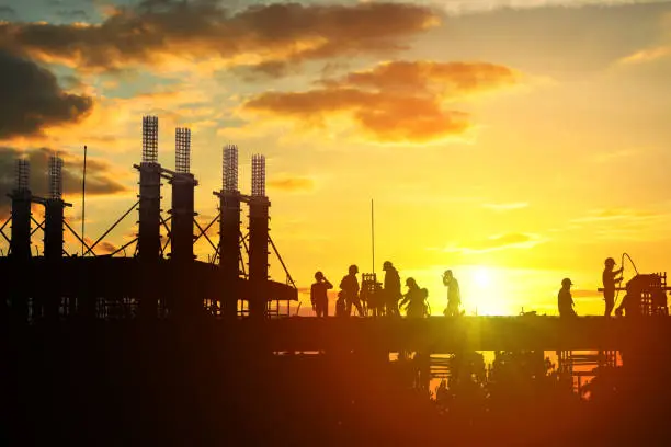 Photo of Construction worker working on a construction site