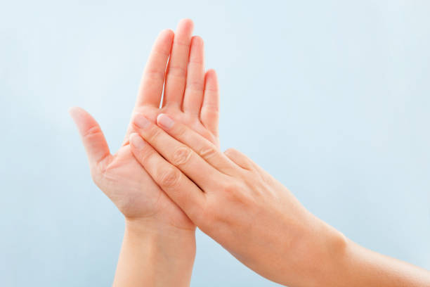 istock BSL Fingerspelling alphabet. 896934380