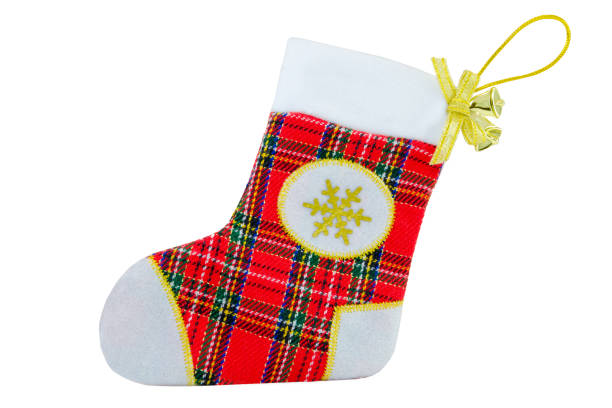 istock Santa's red stocking. Concept of christmas or holiday. 896942614