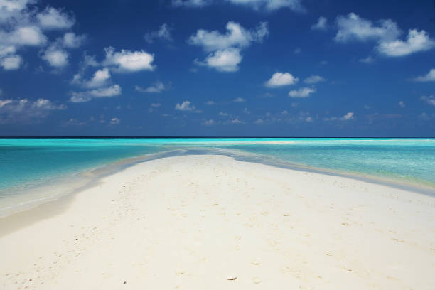 istock Ocean, beach and blue sky . made by smartphone 896943820
