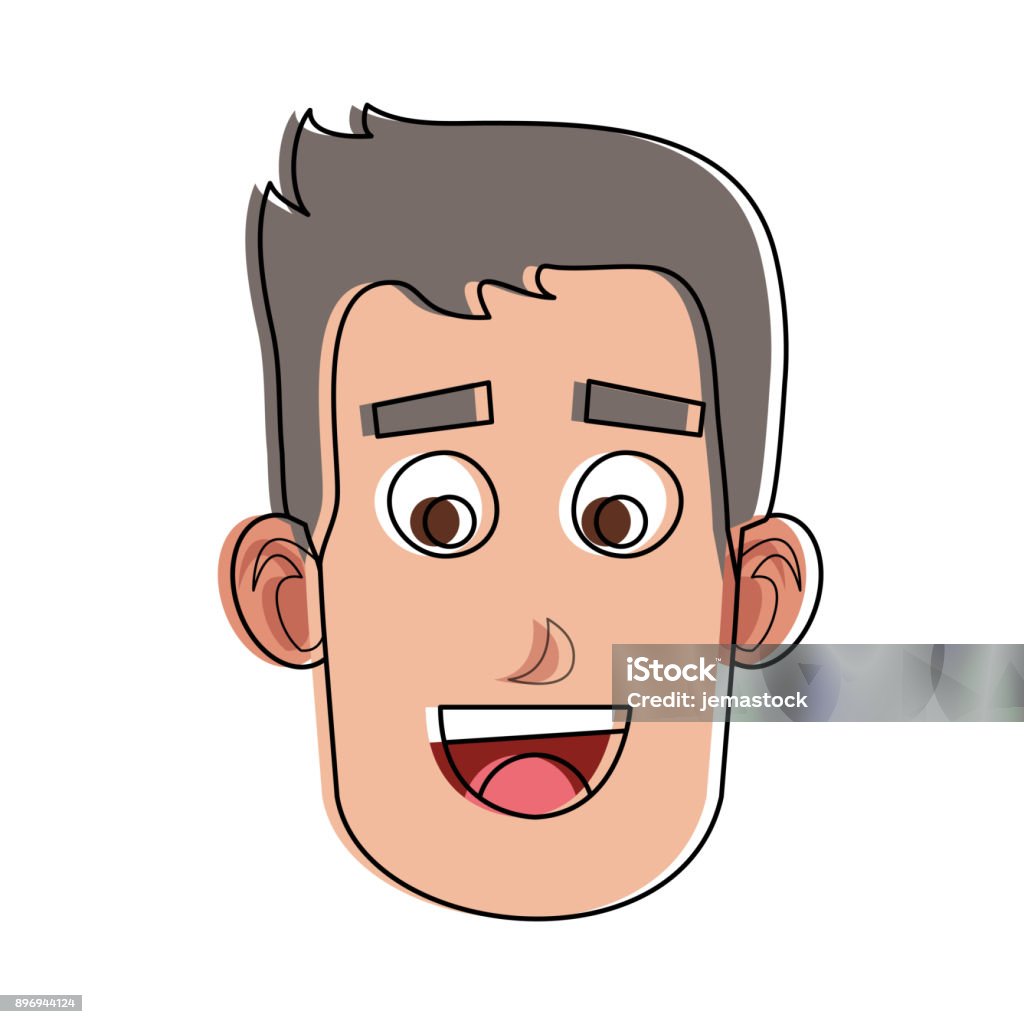 Grandfather Face Cartoon Stock Illustration - Download Image Now - Adult,  Adults Only, Cartoon - iStock
