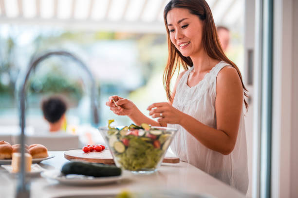 istock Family enjoying lunch 896949324