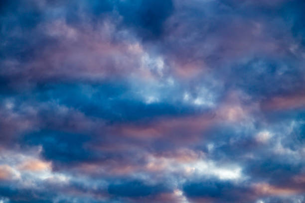 istock clouds in the sky at sunset as background 896949460