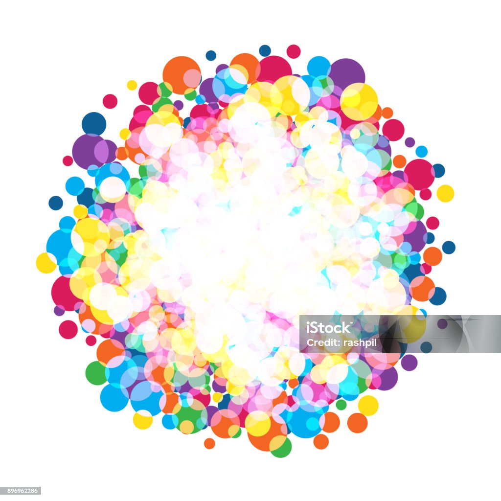 カラフルな明るい円 - カラフルのロイヤリティフリーベクトルアート