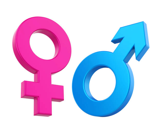 istock Female Male Gender Symbol Isolated 896967962