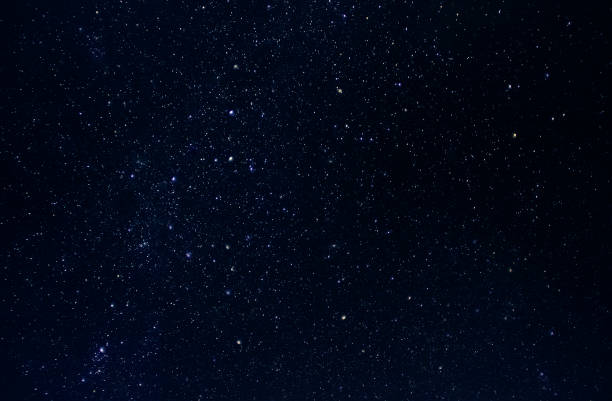 Dark night sky with plenty of stars as background