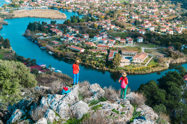 istock Kaunos ancient city from Dalyan, Turkey. 896976346