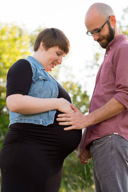 istock Pregnant Woman With Her Husband 896986962