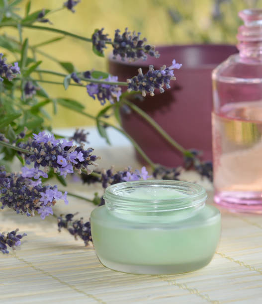 istock Open jar of moisturizing facial cream 896987028