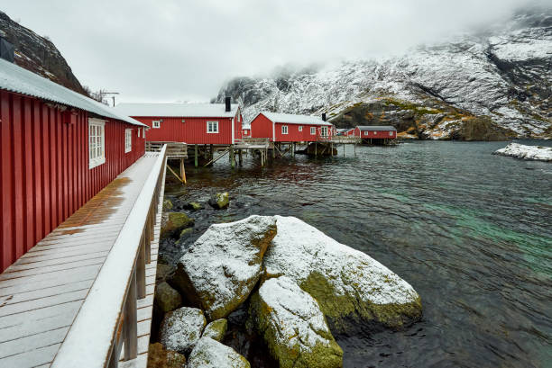 istock Nusfjord Lofoten Norway, winter time 897005652