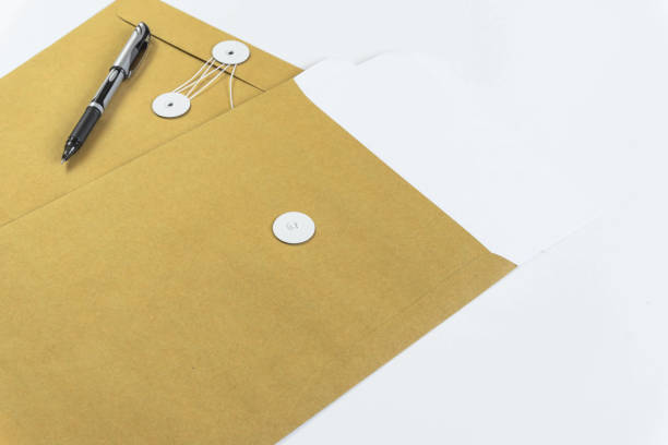 istock Office desks with office equipment and documents you use with your products. 897020066