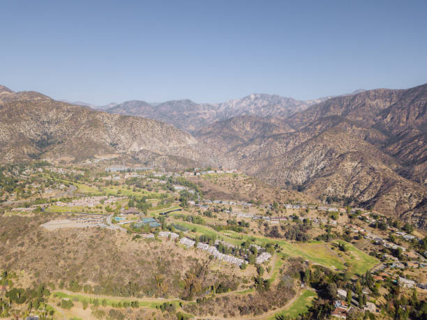 istock Aerial of a Golf Course in the Mountains 897023318