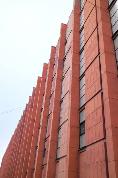 istock buildings at an acute angle on a winter day 897023816
