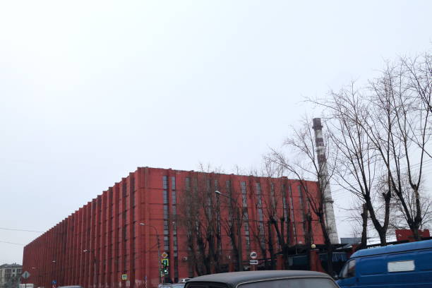 istock buildings at an acute angle on a winter day 897023824