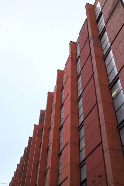 istock buildings at an acute angle on a winter day 897023852