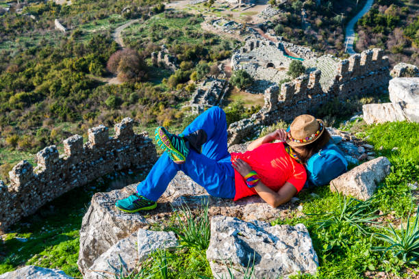 istock Kaunos ancient city from Dalyan, Turkey. 897031318