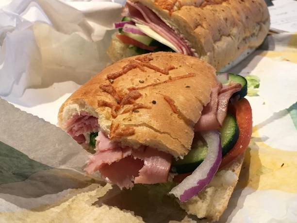 istock almost finished Creamy tuna sandwich with spinach 897033758