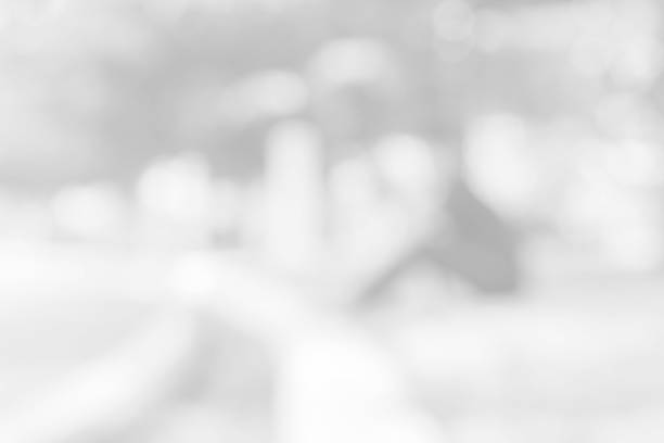 istock Blurred road in the park White blur park bokeh background. 897047494