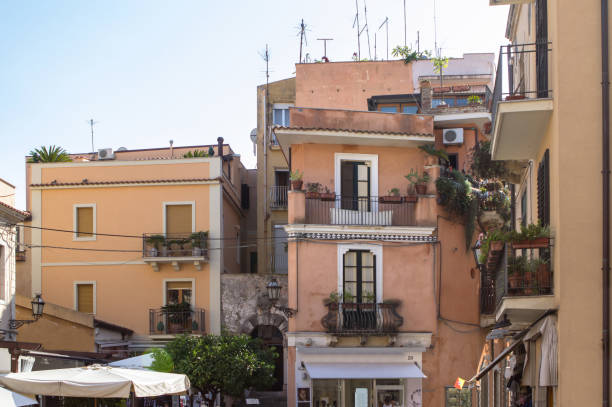 istock Taormina characteristic corners, Italy 897073488