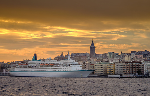 Istanbul cruise trip in Istanbul turkey in October 17, 2014