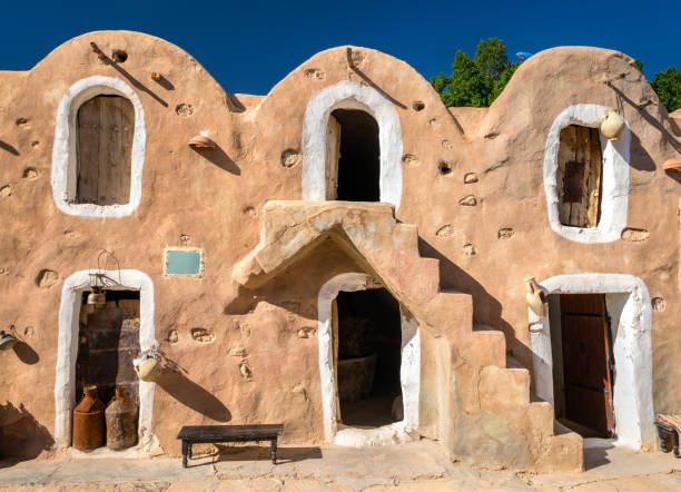 Ksar Hadada in in southeastern Tunisia. Ksar Hadada in in southeastern Tunisia. ksar stock pictures, royalty-free photos & images