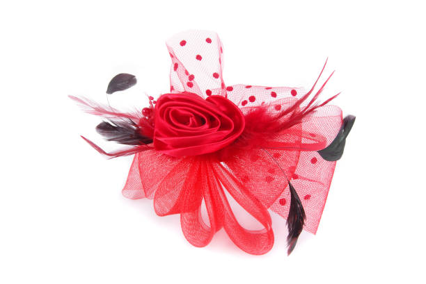 istock Close-Up Of Artificial Rose Over White Background 897123482