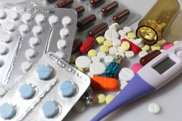 istock Pharmaceuticals and drugs in packages 897132954