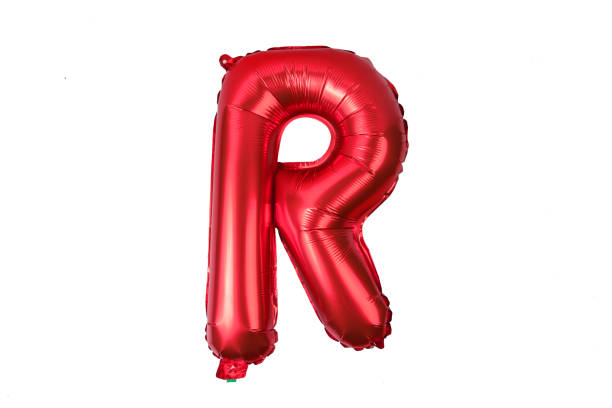 istock English alphabet   from  balloons on a white background . 897161308
