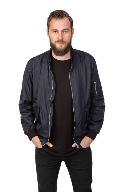 istock Bearded man in dark clothing 897181034