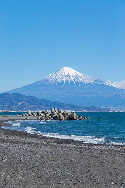 Miho peninsula elongating into Suruga Bay is famous as the swimming beach looking at Mt. Fuji. Various activities such as yacht, board sailing, fishing and dragnet fishing by watching the ships in the port.