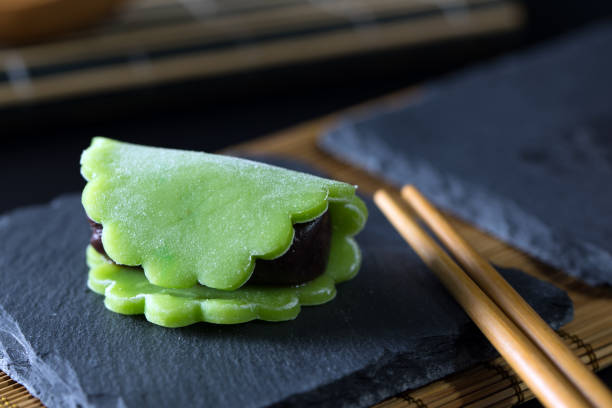 istock Japanese traditional confectionery wagashi 897210314