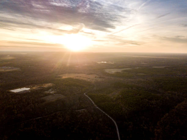 istock Sun set over Pocahountas State Park 897212430