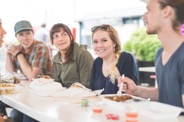 istock Food Cart Customers 897226216