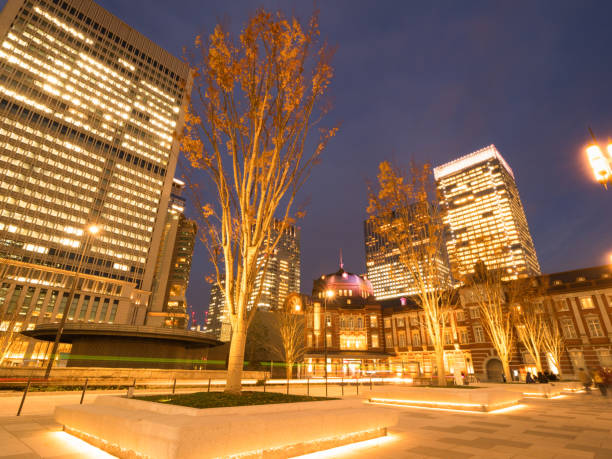 istock Marunouchi Station square in Tokyo Station 897229606