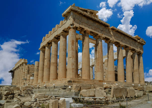 istock Parthenon acropolis among pine trees  Athens Greece 897230132