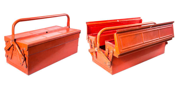 istock It is two tool box isolated on white background.Metal toolbox isolated 897232454
