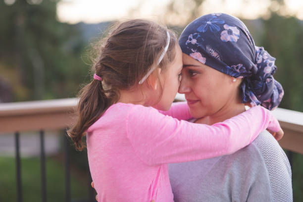 istock Mother with Cancer Hugging Daughter 897271680