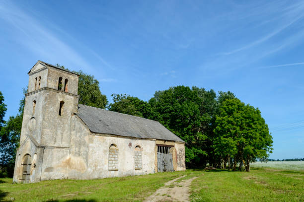 istock abandoned ruins of old church 897277732