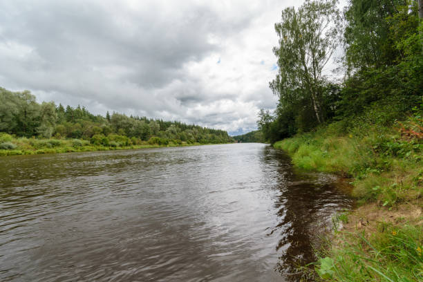 istock colorful lake river in countryside in summer 897287942