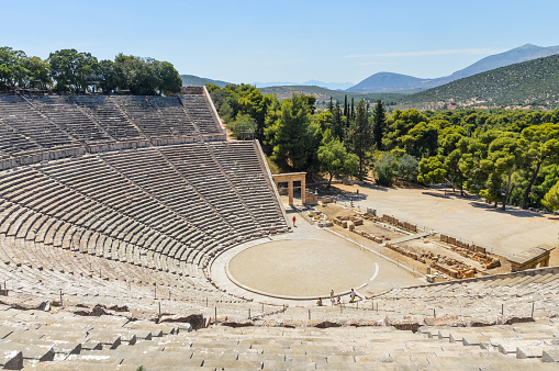 Ancient Theater of Epidaurus in Greece