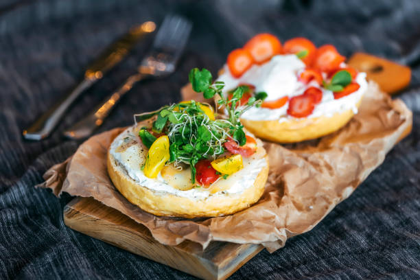 istock Delicious vegetarian sandwich 897311712