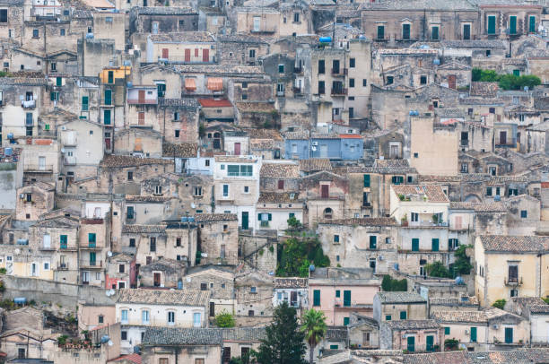 istock view of Modica in Sicily 897336044