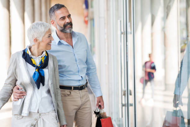 istock Enjoying in shopping together 897360396